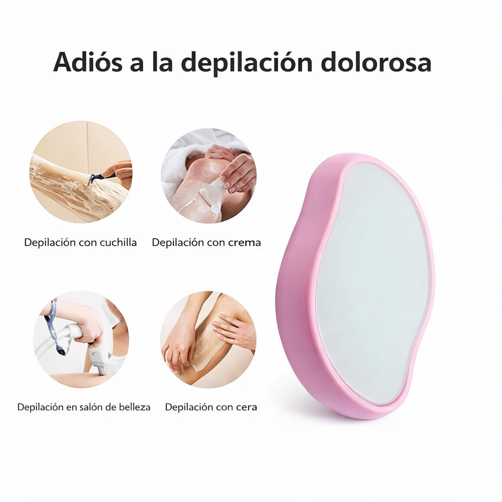 Borrador De Cristal Depilación